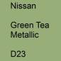 Preview: Nissan, Green Tea Metallic, D23.